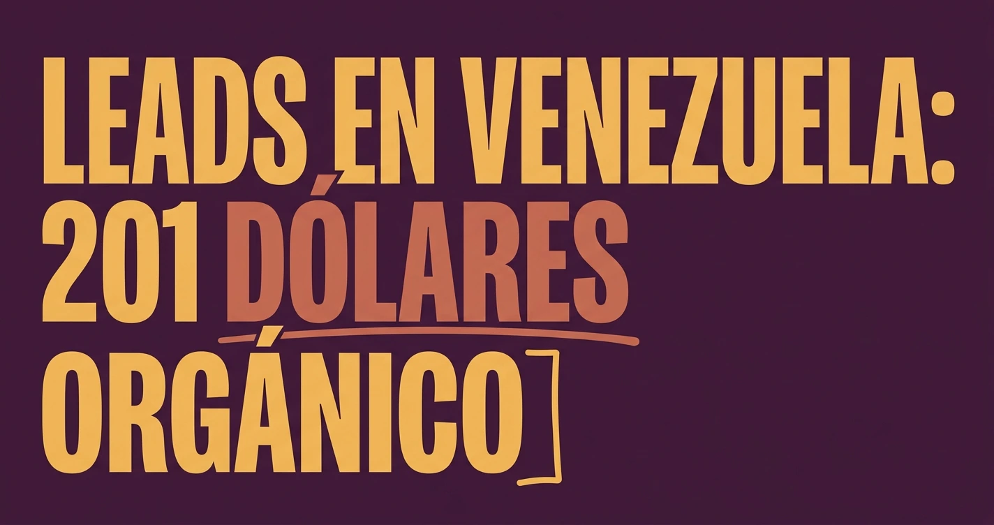 Generación de leads en Venezuela para la industria