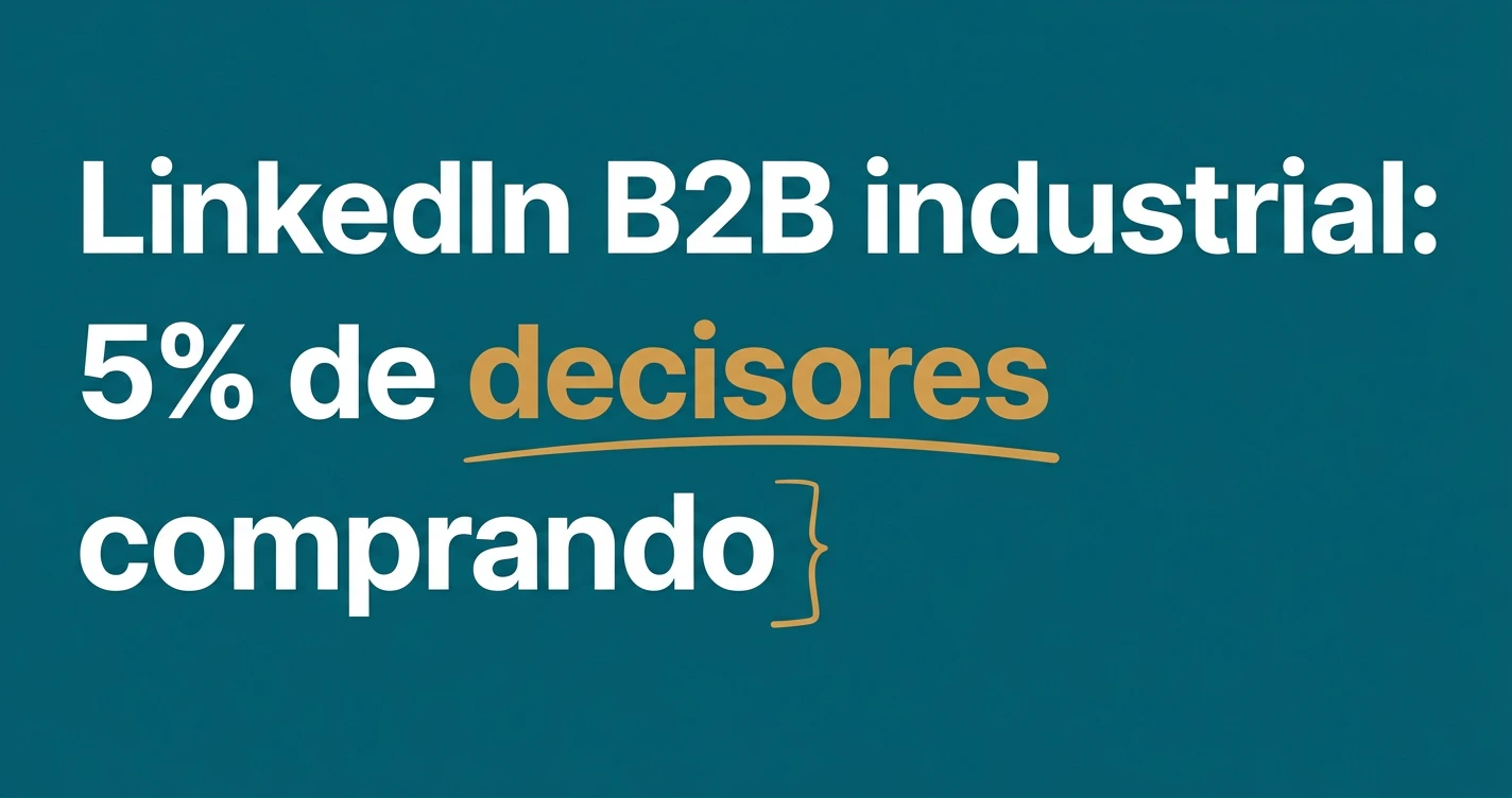 LinkedIn B2B industrial: guía completa para la industria