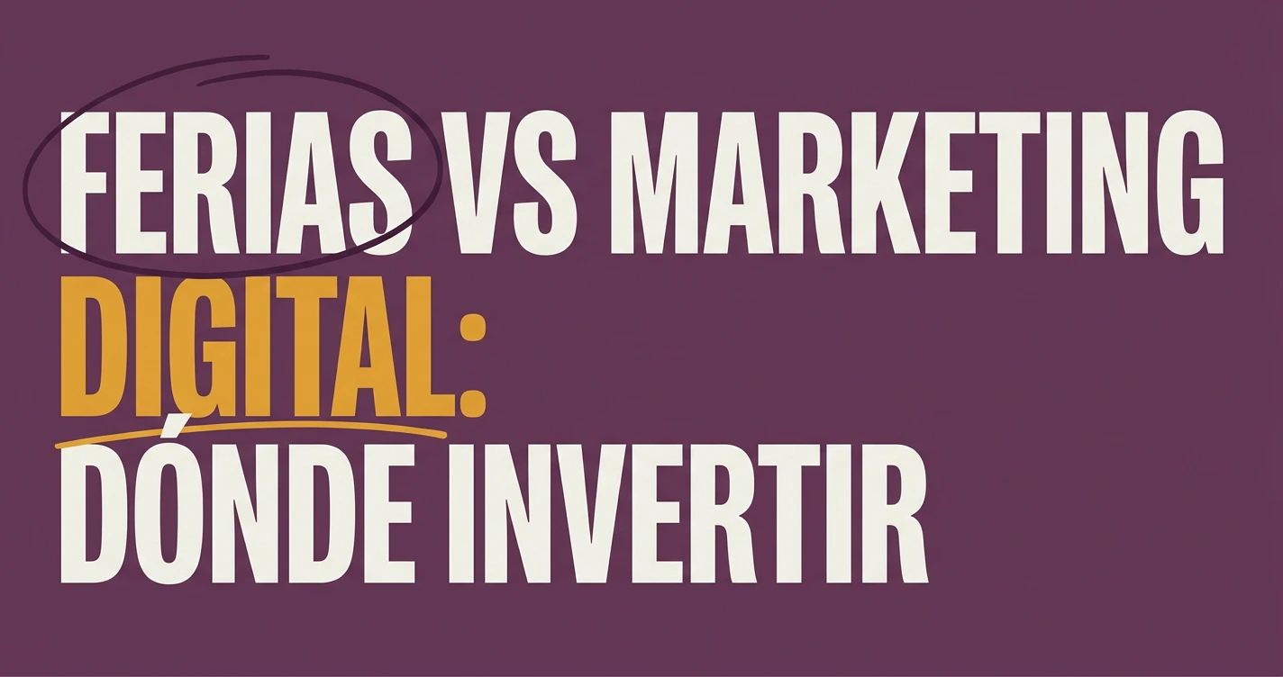 Ferias vs marketing digital: dónde invertir